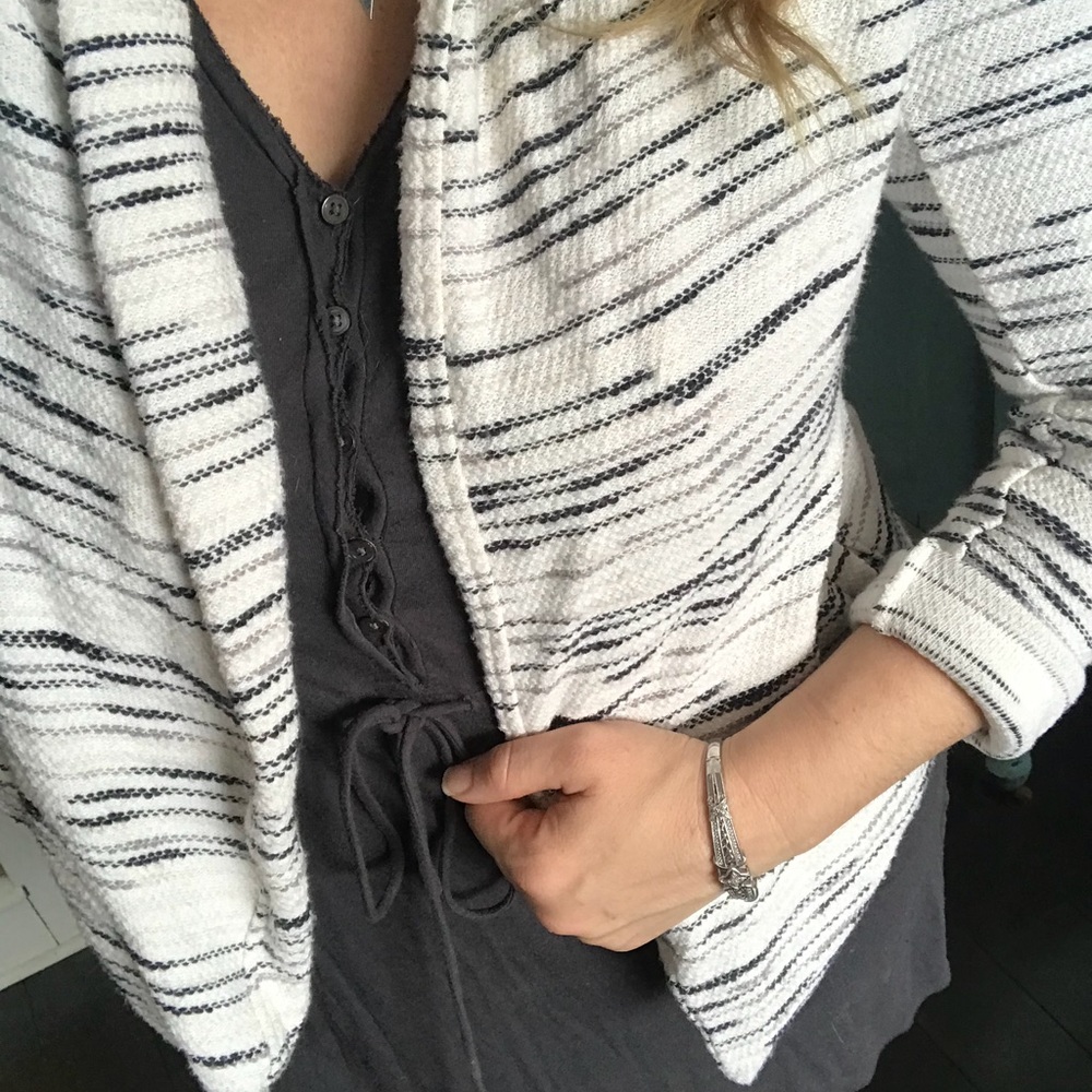 Ann Taylor LOFT Lounge cardigan blazer sweater